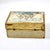 English Early 20th Century Florentia King's Ship Dressed With Flags of Different Nations Decoupage Gilded Wooden Box For Sale - Image 3 of 15