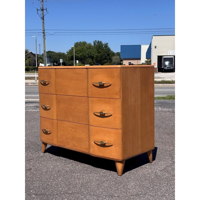Fully-Refinished Mid Century Heywood Wakefield Smallboy For Sale In Tampa - Image 6 of 10