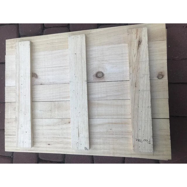 Seascape Wall Art Print on Wooden Boards, 20th Century, Set of 3, in Very Good conditions. Designed 1990 to 1999