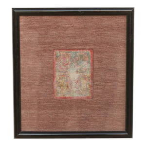 Antique Framed Tibetan Buddhist Tsakli Ritual Art