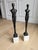Vintage Brutalust Global Views Giacometti Style Male & Female Figural Sculptures on Marble Bases — Pair For Sale In Chicago - Image 6 of 6