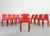 Red Selene Chairs by Vico Magistretti for Heller, 2002s, Set of 9 For Sale - Image 12 of 12