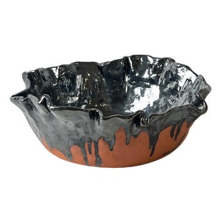 Terra & Metal Collection 06 Bowl by Anna Demidova For Sale