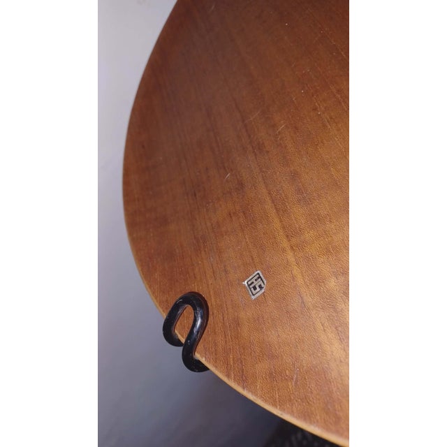 Mid-Century Teak Plant Stand, 1950s-1960s For Sale - Image 12 of 16