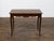 Wood French Louis XV Style 1900s Oak Side Table with Drawer and Scalloped Apron For Sale - Image 7 of 12