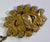 Gemstone 1980s Todd Oldham Rhinestone and Gold-Colored Double Brooch - For Sale - Image 7 of 8