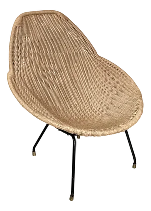 Mid-Century Modern Italian Du 50 Armchair by Gastone Rinaldi for Rima, 1950s