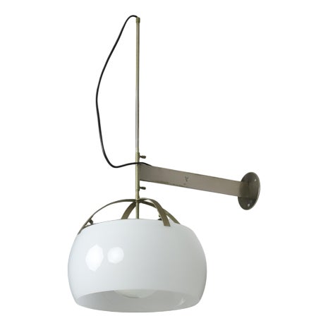 Omega Wall Lamp by Vico Magistretti for Artemide, 1960s For Sale