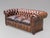 Victorian Brown Leather Chesterfield 3-Seater Sofa, 1880s For Sale - Image 10 of 12
