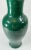 Ceramic 19th Century Chinese Dark Apple Green Crackled Vase, Qing Dynasty For Sale - Image 7 of 13