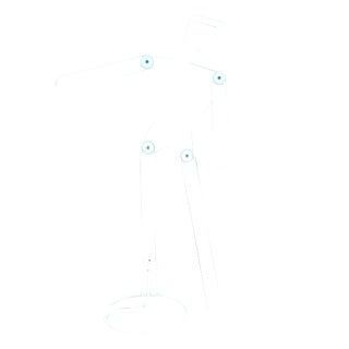 Adjustable Sculptural Life-Size Steel Mannequin or Coat Rack, 1960s For Sale
