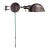 Chapman & Myers for Visual Comfort Signature Boston Swing Arm in Bronze with SLG Shade For Sale