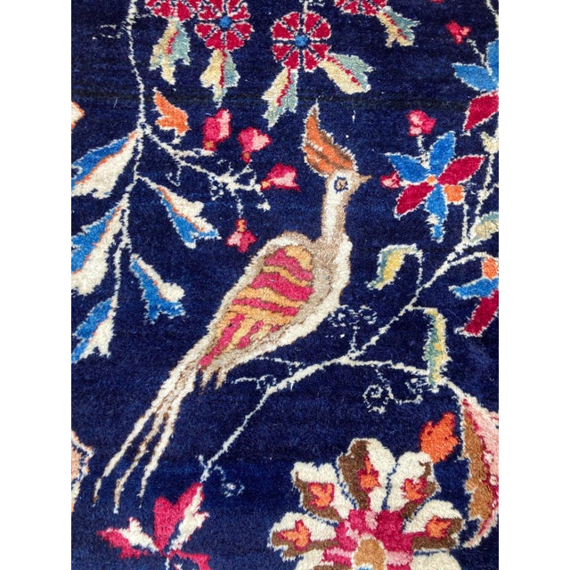 Antique Kirman Lavar Rug in Wool, 1890s For Sale - Image 12 of 18