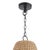 Coastal Regina Andrew Summer Scalloped Rattan Outdoor Pendant, Small For Sale - Image 3 of 8