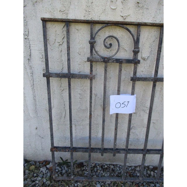 Victorian Antique Victorian Iron Gate For Sale - Image 3 of 6