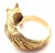 Vintage Hermes 18K Yellow Gold Horse Band Ring, size 4.75 For Sale In Philadelphia - Image 6 of 10
