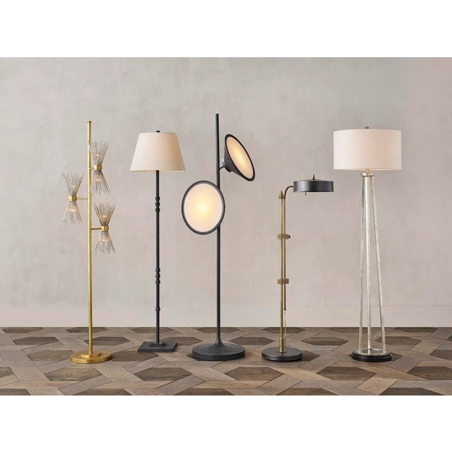 Currey & Company Currey & Company Novatude Floor Lamp For Sale - Image 4 of 6