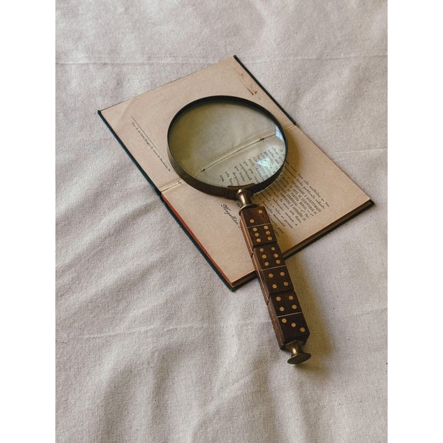 Metal Vintage Magnifying Glass with Dice Handle, 1970s For Sale - Image 7 of 7