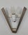 Pair of Marius Sabino 1930s French Art Deco Modernist Slip Shade Wall Sconces - 2 Pairs Available For Sale - Image 10 of 11