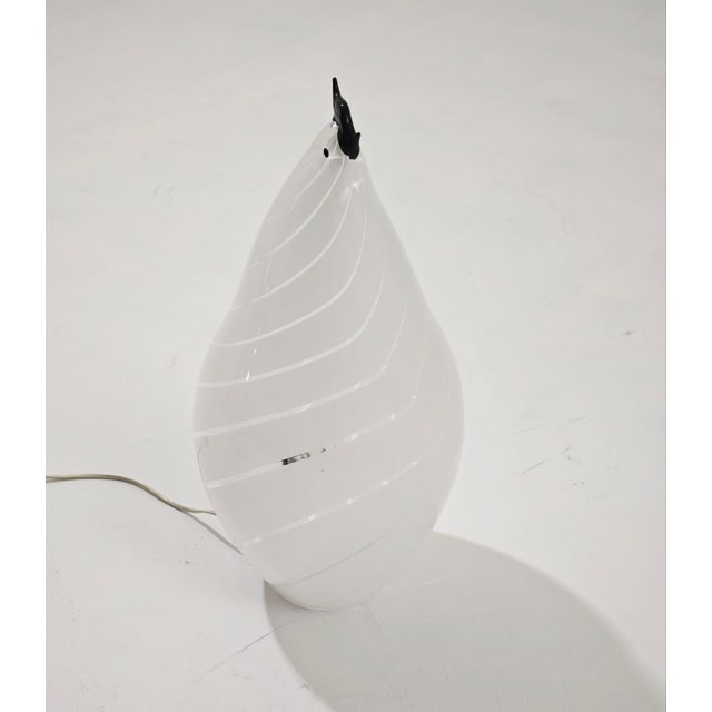 1970s Vintage Murano Glass Table Lamp, 1970s For Sale - Image 5 of 15