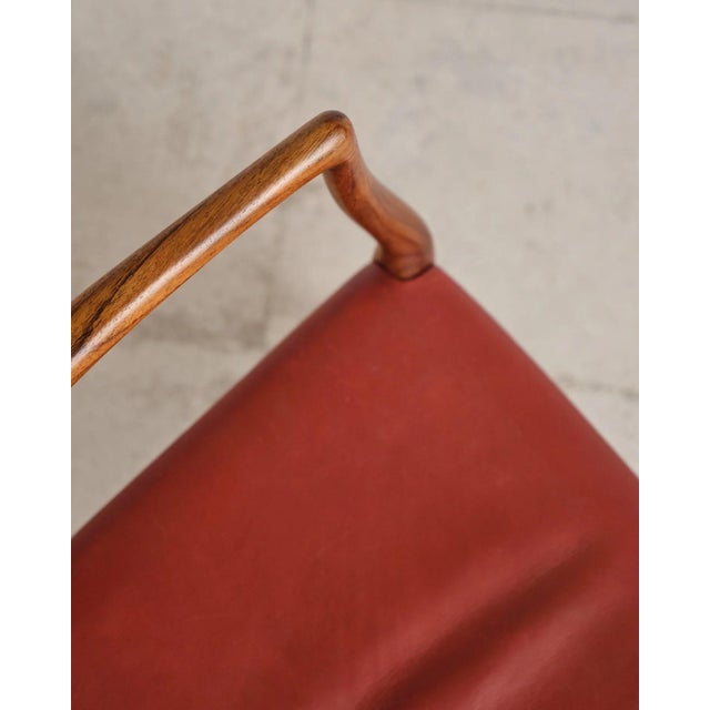 Armchair Model 65 with Leather Upholstery by Niels O. Møller for j.l. Møllers, Denmark, 1960s For Sale - Image 15 of 18