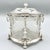 Antique Edwardian English Biscuit Barrel with Silver Plated and Cut Glass Liner, England, 1900 For Sale - Image 6 of 18