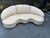 1990s Custom Made Vintage Curved Sofa For Sale - Image 4 of 4