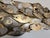 Vintage Signed "C Jere' 68" Brutalist Brass "School of Fish" Wall Sculpture For Sale - Image 6 of 7
