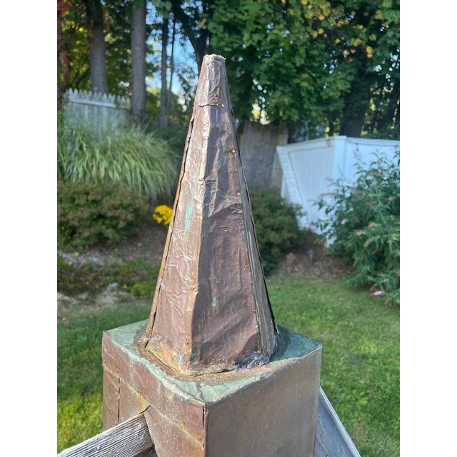 Colossal Handmade Folk Art Church Birdhouse For Sale - Image 11 of 18