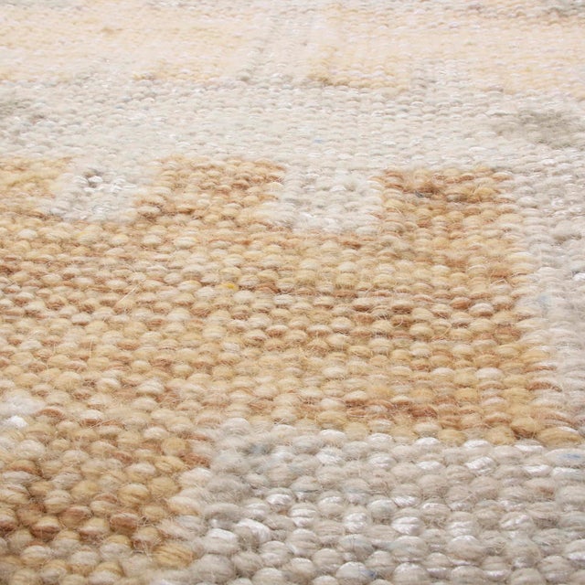 Not Yet Made - Made To Order Rug & Kilim’s Scandinavian Style Rug in Ivory and Beige, With Geometric Pattern12x15 For Sale - Image 5 of 7