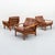 Danish armchair by Glostrup from the 1960s, featuring a solid teak frame and beautifully light-patinated cognac leather....