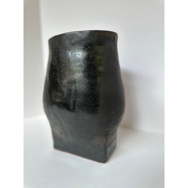 Ceramic Large Mid 20th Century Hand Crafted Pottery Vessel For Sale - Image 7 of 9