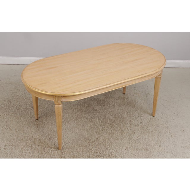 Neoclassical Italian Neoclassical Dining Room Table & Chairs Set For Sale - Image 3 of 18