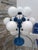 1970s Space Age Sputnik Atomic 12-Globe Table Lamp, 1970s For Sale - Image 5 of 14