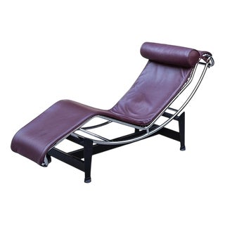 Limited Edition LC4 Chaise Longue by Le Corbusier for Cassina 1990s For Sale