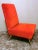 Mid-Century Modern Italian Lounge Chair in Red Velvet in the Style of Zanuso Marco, 1960s For Sale - Image 3 of 13