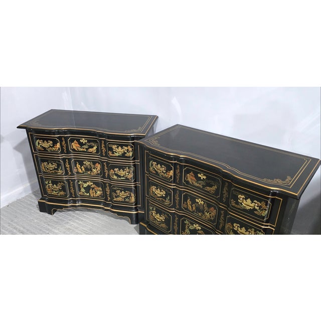 Chinoiserie Chests of Drawers, 1960, Set of 2 For Sale - Image 11 of 14