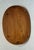 Vintage Indonesian Copper Batik Tjap Stamp Walnut Wood Serving Tray Lobsters and Fishes For Sale - Image 11 of 12