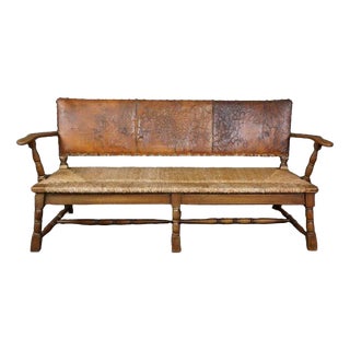 Early 20th Century Brutal Dutch Bench, 1920s For Sale