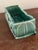 Vintage Green Panther Planter Rectangular Ceramic Console Bowl Mid Century Art Pottery For Sale - Image 4 of 8