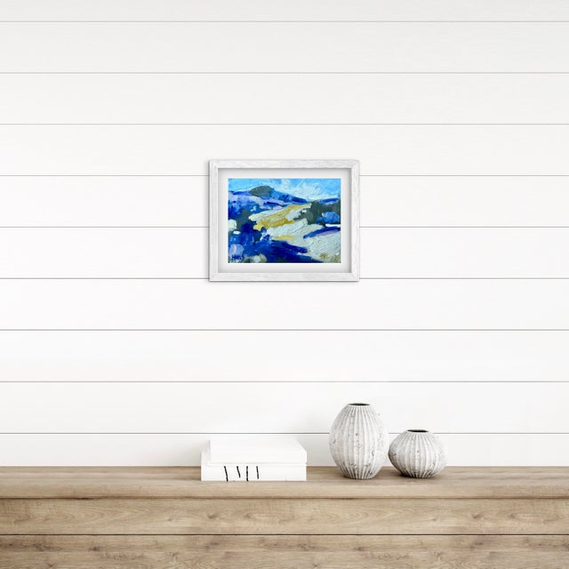 Pair of Oil Paintings - Modern Abstract Landscape Art For Sale - Image 9 of 9