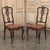 Set of Eight Antique Oak Chippendale Dining Chairs With Leather For Sale - Image 13 of 18