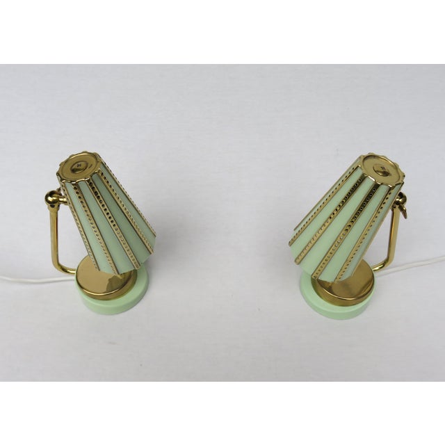 1950s Vintage Bedside Lamps, 1950s, Set of 2 For Sale - Image 5 of 16