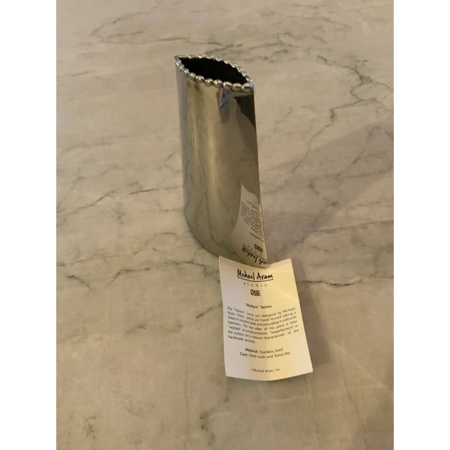 Michael Aram Molten Series Vase For Sale In Los Angeles - Image 6 of 12