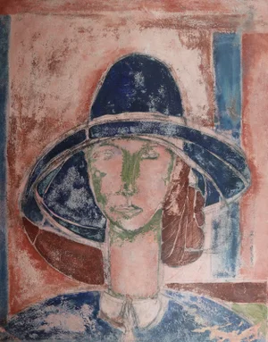 La Grande Parisienne. Contemporary Figurative Oil Painting, by Sax Berlin