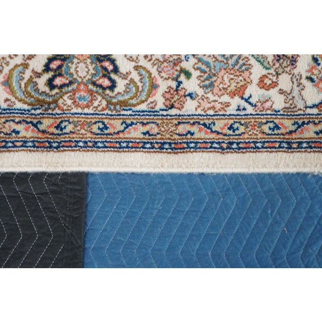 Karastan 100% Wool Oriental Palmette Animal 738 Area Rug Carpet Mat 6' X 9'' For Sale - Image 12 of 17