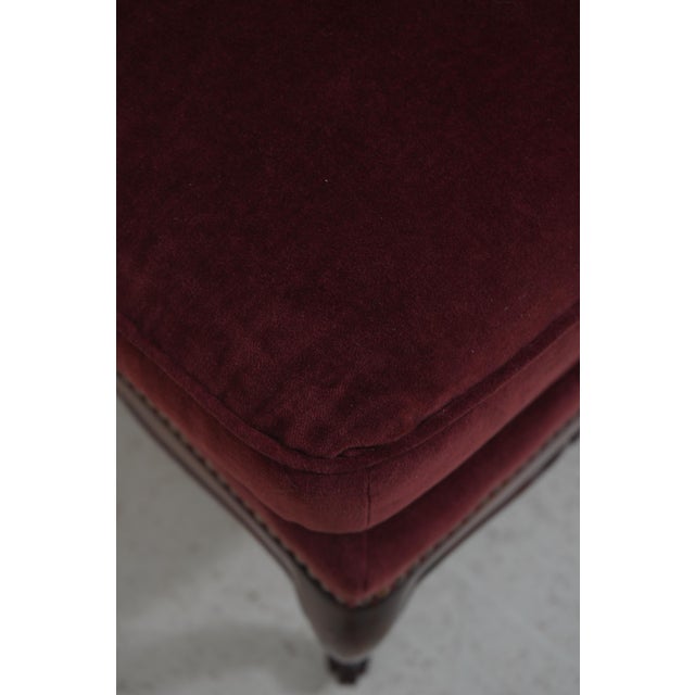 John Widdicomb for Stickley French Provincial Mahogany Frame Chaise Lounge For Sale - Image 13 of 18