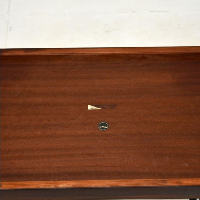 Wood Vintage Danish Side Table by Severin Hansen for Haslev Møbelsnedkeri, 1960 For Sale - Image 7 of 8