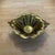 Hammered Brass Footed Centerpiece Bowl For Sale - Image 4 of 7