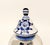 Blue Antique Dutch Hand-Painted Delft Blue Lidded Vase, Holland, 1920s For Sale - Image 8 of 18